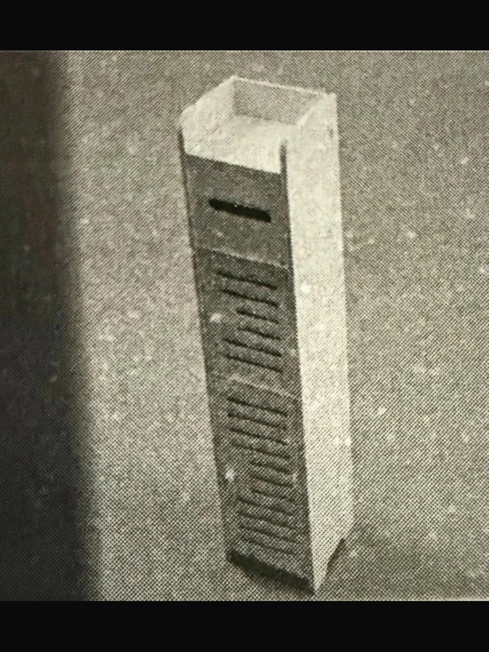 Small storage cabinet.
